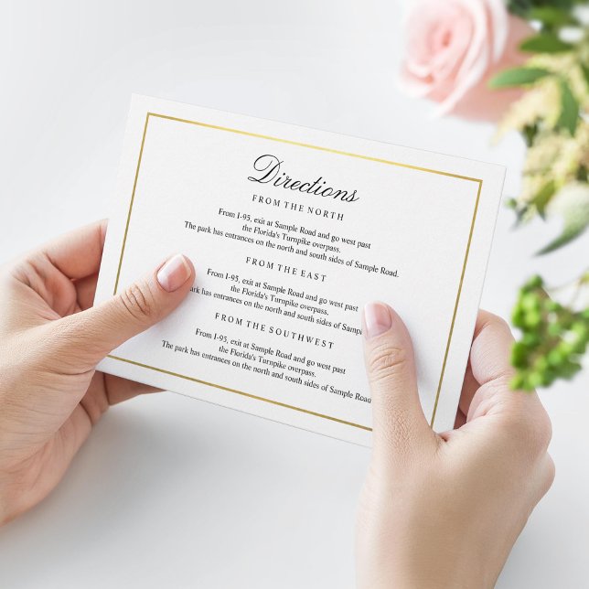 Elegant Type Black & White Gold Border Enclosure (Creator Uploaded)