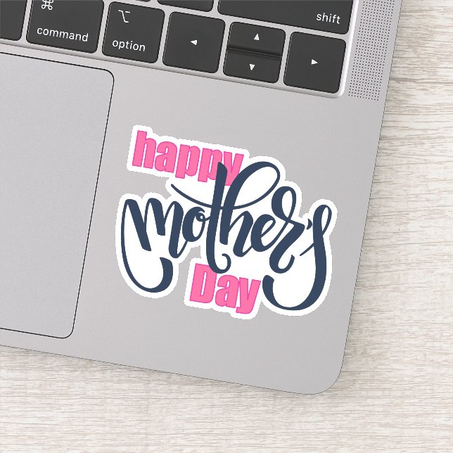 Elegant Typography | HAPPY MOTHER'S DAY Sticker (Detail)