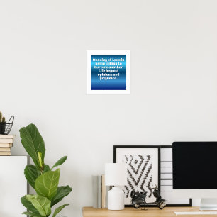 Elegant Typography Wall Art – Inspiring Quote Post