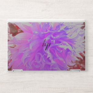 Elegant Ultra-Violet Decorative Dahlia Flower HP Laptop Skin