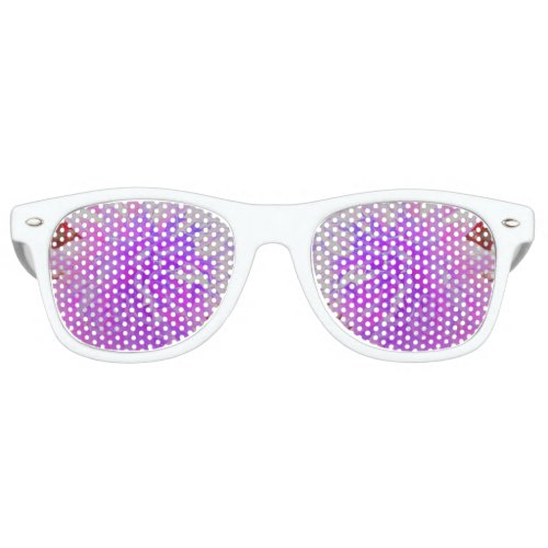 Elegant Ultra_Violet Decorative Dahlia Flower Retro Sunglasses