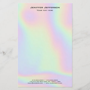 Elegant unicorn Letterhead