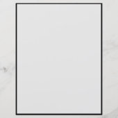 Elegant Unicorn Portrait Sketch Black & Gray (Back)