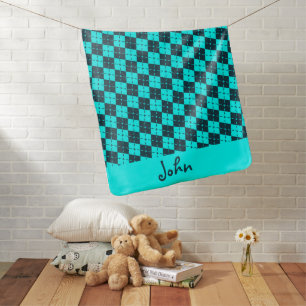 Elegant Unisex Great Aunt Monogrammed Baby Gifts Blanket