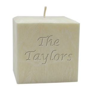 Elegant Unscented Champagne Hand-Poured Wax Candle
