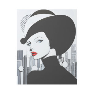 Elegant Uptown Girl New York High Society Gallery Wrap