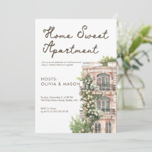Elegant Urban Apartment Housewarming Invitation