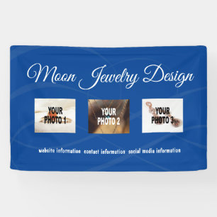 Elegant Vendor Booth Banner for Crafts or Makers