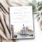 Elegant Venice Italy Canals Watercolor Birthday