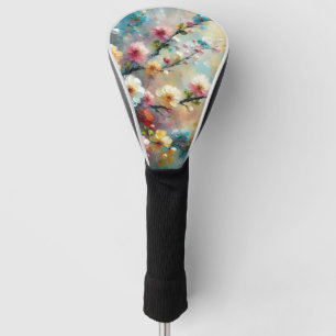 Elegant & Vibrant Floral - Bloom Boldly with Color Golf Head Cover