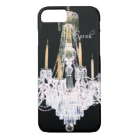 Elegant Victorian Crystal Chandelier iPhone Case