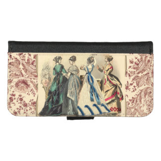 Elegant Victorian Fashions iPhone 8/7 Wallet Case