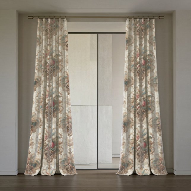 Elegant Victorian Floral Curtains (Creator Uploaded)