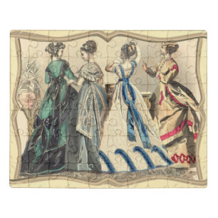 Elegant Victorian Ladies Jigsaw Puzzle