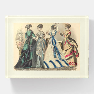 Elegant Victorian Ladies Paperweight
