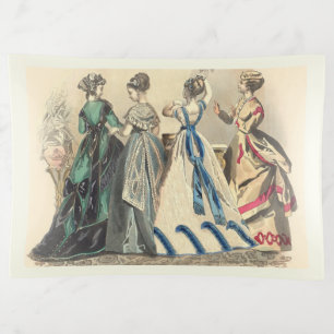 Elegant Victorian Ladies  Trinket Tray
