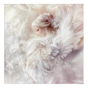 Elegant Victorian Lady Acrylic Wall Art