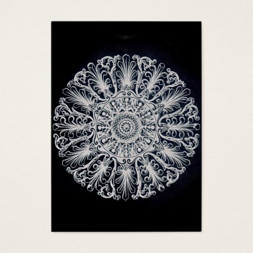 Customizable Elegant Victorian Medallion Business Cards