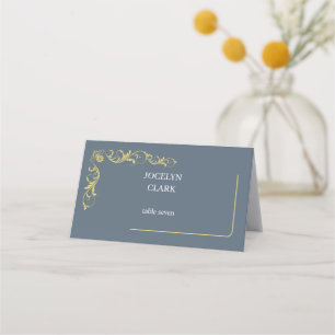 Elegant Victorian Wedding Place Cards