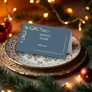 Elegant Victorian Wedding Place Cards