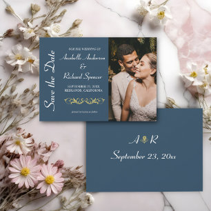 Elegant Victorian Wedding Save The Date