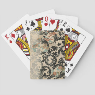 Elegant Vines Poker Cards