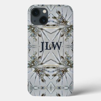 Elegant Vintage Art Deco Rhinestones Glam Case-Mate iPhone Case