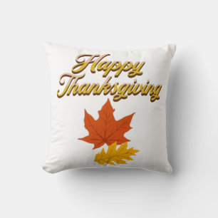elegant vintage autumn thanksgiving throw pillow