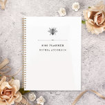 Elegant Vintage Bee Planner<br><div class="desc">This elegant,  black and white 2023 planner features a vintage illustration of a bee on a simple white background.</div>