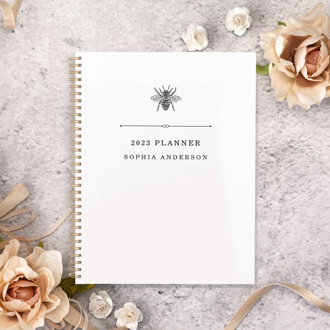Elegant Vintage Bee Planner (Creator Uploaded)