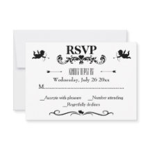 Elegant Vintage Black And White Wedding