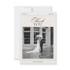 Elegant Vintage Black & White Wedding Photo