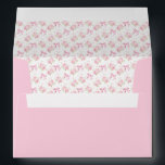 Elegant Vintage Blush Pink Bow Floral Baby Shower Envelope<br><div class="desc">Elegant Vintage Blush Pink Bow Floral Baby Shower Envelope. Matching items available.</div>