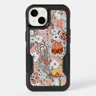 Elegant Vintage Boho Abstract Floral Artwork OtterBox iPhone 14 Case