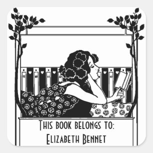 Elegant Vintage Bookplate
