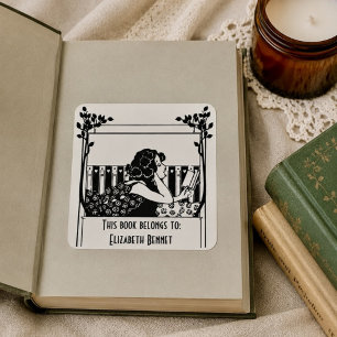 Elegant Vintage Bookplate