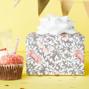 Elegant Vintage Botanical in Neutral Colors Wrapping Paper