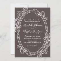 Elegant Vintage Brown Wedding
