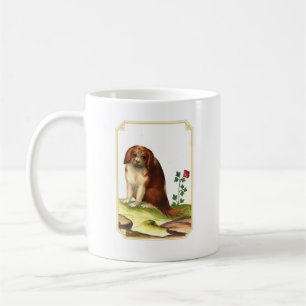 Elegant Vintage Cavalier King Charles Spaniel Coffee Mug