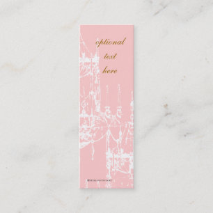 Elegant Vintage Chandelier Skinny Profile Cards