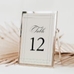 Elegant Vintage Classic Light Gray Table Number<br><div class="desc">Welcome your guests with the timeless elegance of the MIA Collection's Elegant Vintage Classic Light Gray Table Number. The subdued gray hue, intricate design, and classic font create a sophisticated and cohesive look for your wedding decor. Personalize each table with these exquisite table numbers to effortlessly guide your guests to...</div>