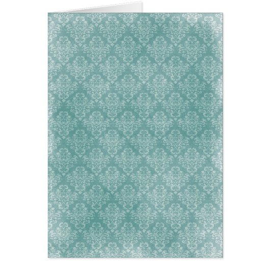 Elegant vintage damask pattern white faded grunge (Front)