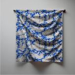 Elegant vintage dark blue toile de jouy square scarf<br><div class="desc">Vintage retro dark blue toile de jouy Scarf. Enhance your wardrobe with the timeless elegance of toile de jouy vintage designs, inspired by the exquisite patterns of french countryside scenes. These sophisticated Toile prints are an all time rage at the moment, beautiful designs that bring natural beauty and charm. This...</div>