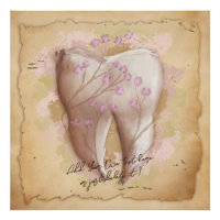 Elegant Vintage Dentist Dental Assistant Gift