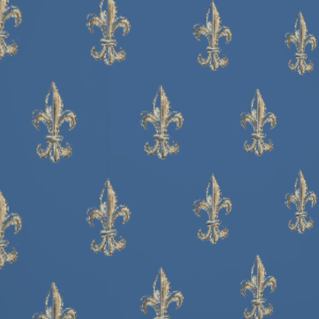 Elegant Vintage Fleur de Lis French Gold Wallpaper | Zazzle