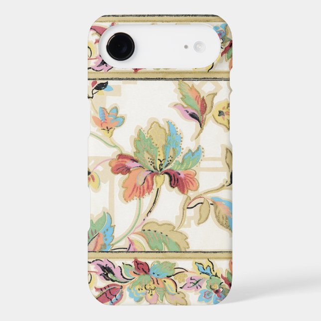 Elegant Vintage Floral Case-Mate iPhone Case (Back)