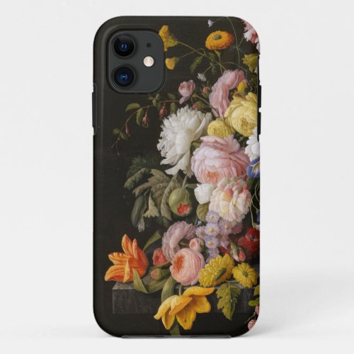 Elegant Vintage Floral iPhone 11 Case