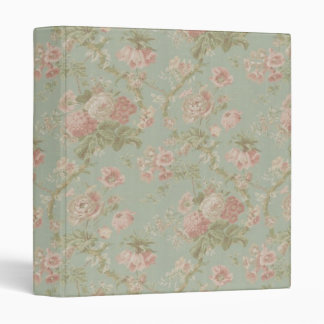 Elegant VIntage Floral Cottage Rose Binder