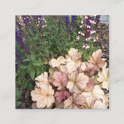 Elegant Vintage Floral Garden Business Card