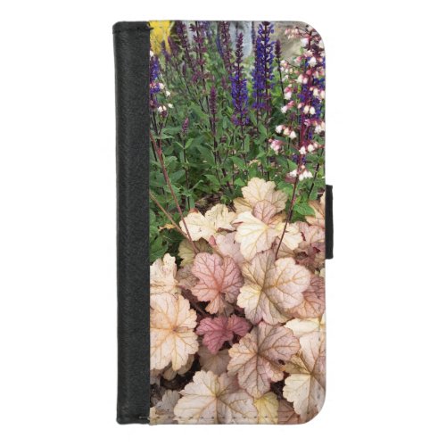 Elegant Vintage Floral Garden iPhone 8 7 Wallet Ca